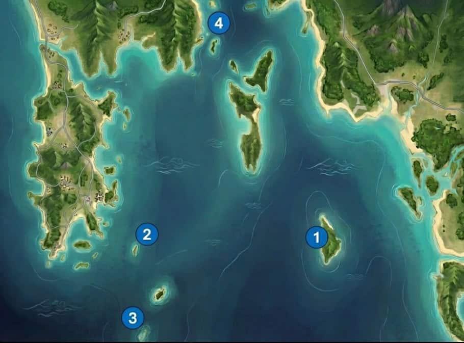 Map of Phuket Islands Destinations